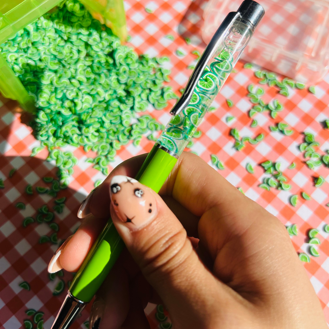 Lime Fruit Shaker Pen
