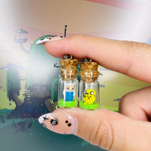 Load image into Gallery viewer, Best Friends Miniature Jar Clay Earrings
